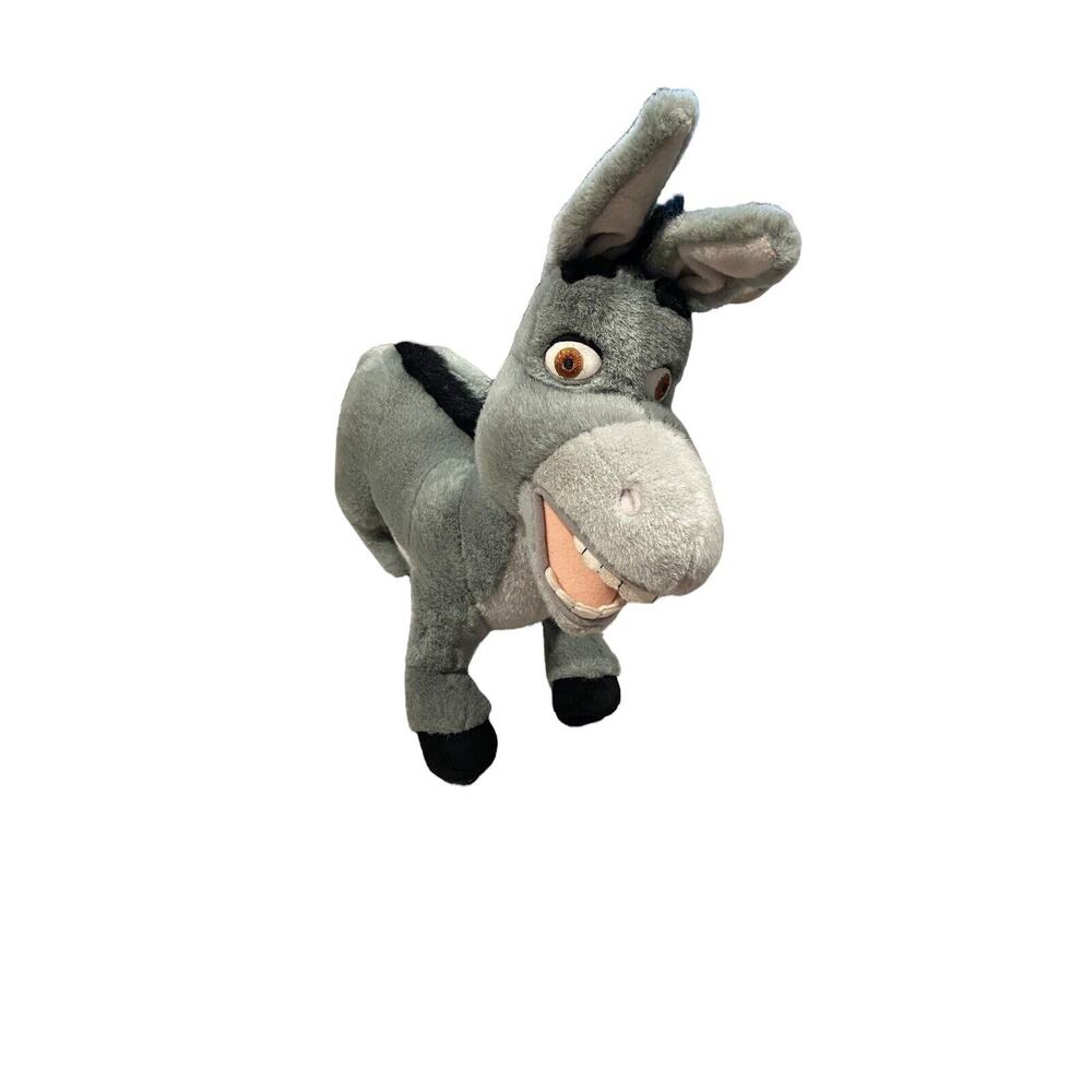Gray Donkey Plush Stuffed Animal - Soft Kids Toy
